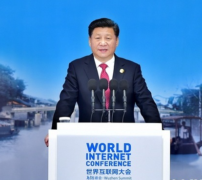 习近平描绘“中国网络观”提出四原则和五主张